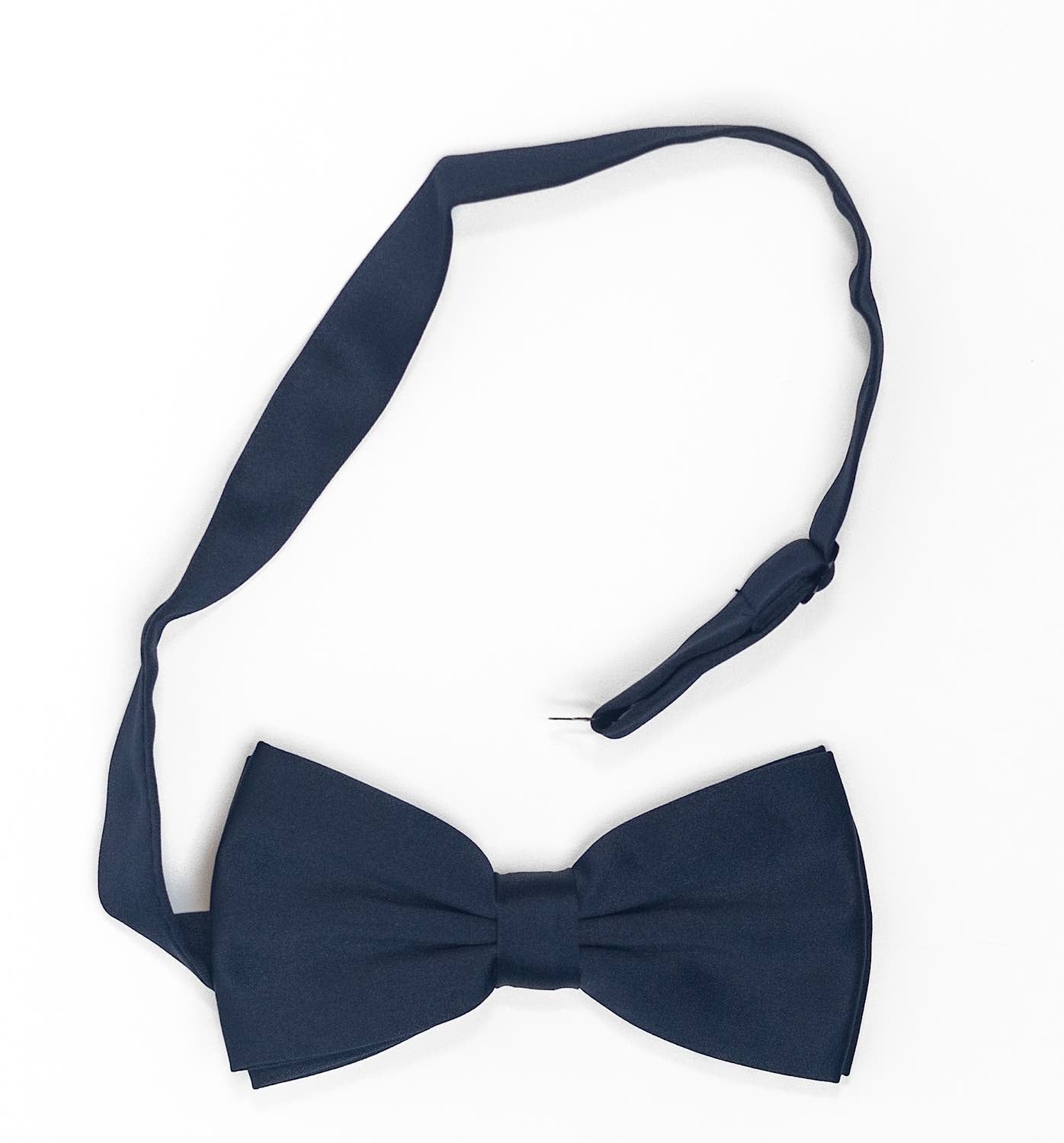 Solid Color Bow Tie | Dark blue