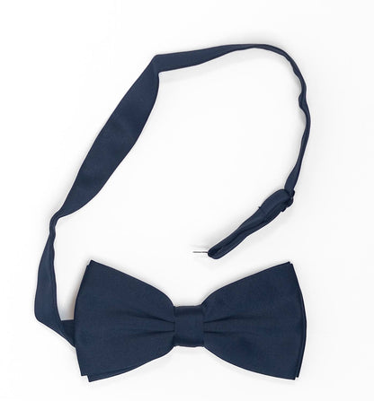 Solid Color Bow Tie | Dark Blue