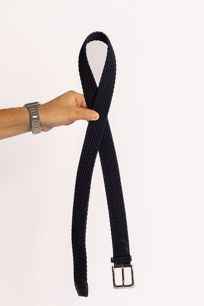 Elastic Woven Belt | Blue