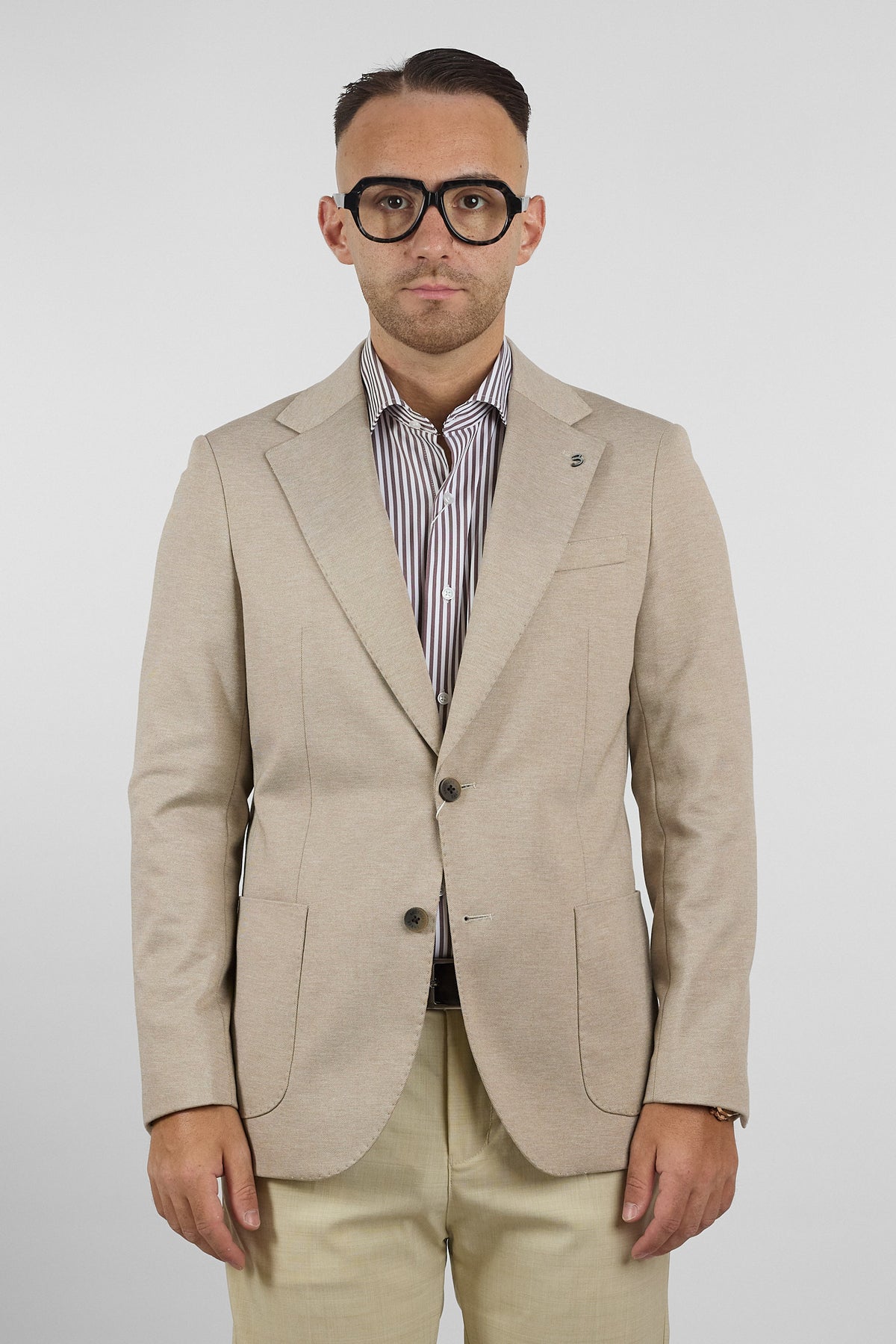 Giacca Jersey Elasticizzata LIA | Beige