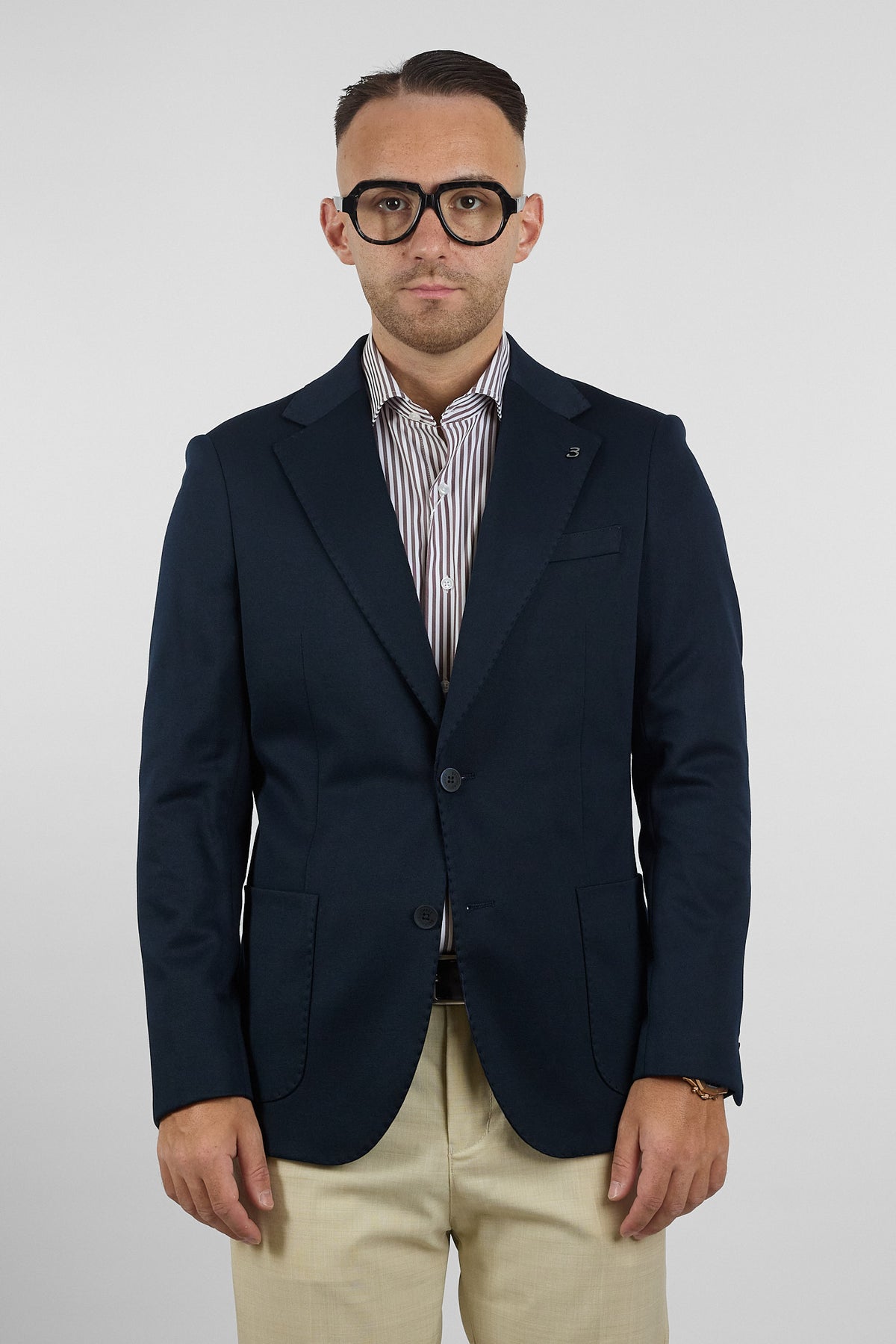 Giacca Jersey Elasticizzata LIA | Blu