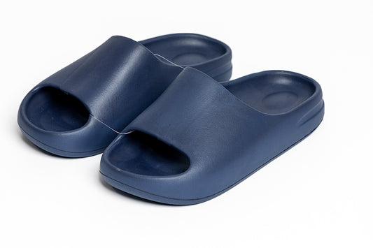 Strand- oder Schwimmbad-Slipper | Blau