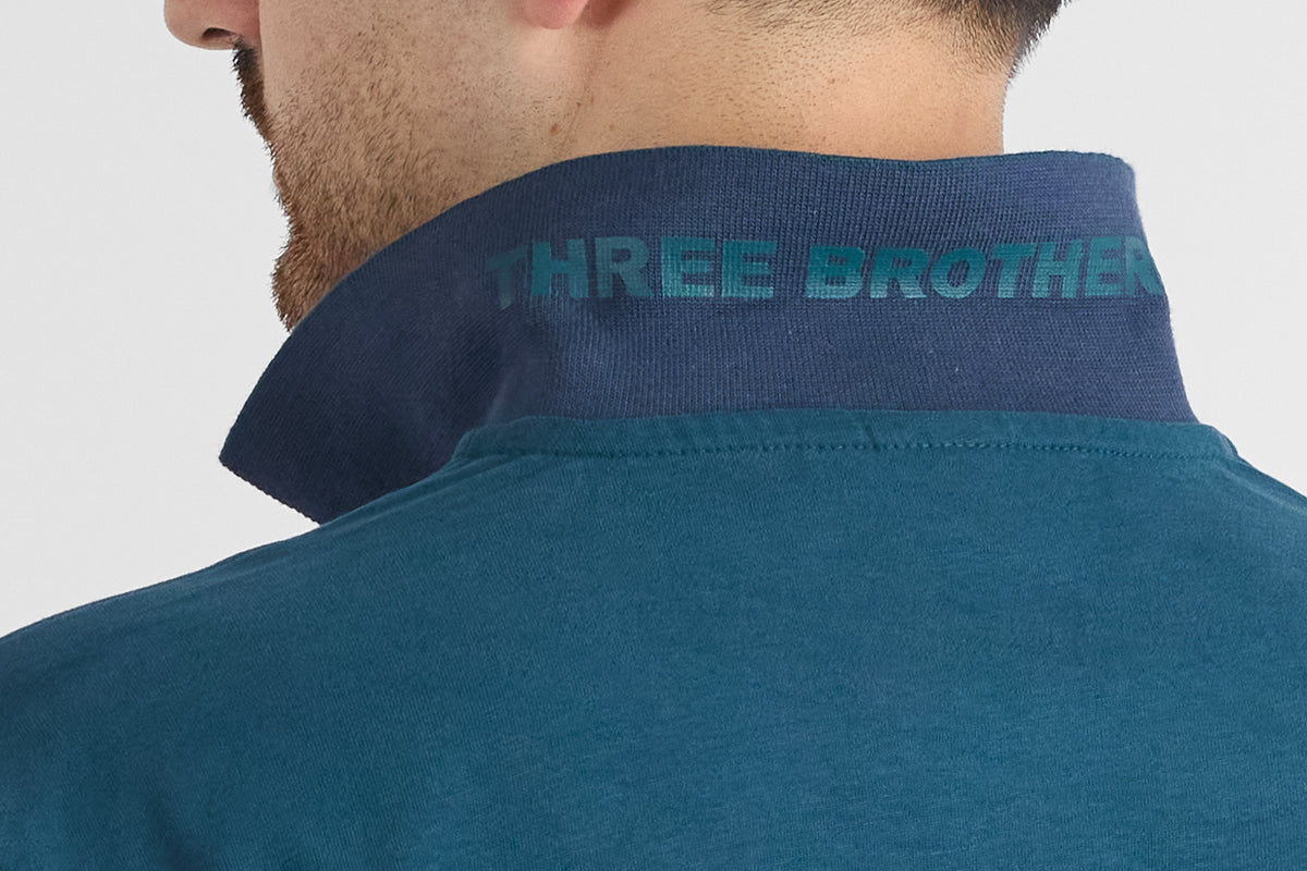 Polo M/L Jersey di Cotone 66481 | 2 per €50 | Petrolio 66