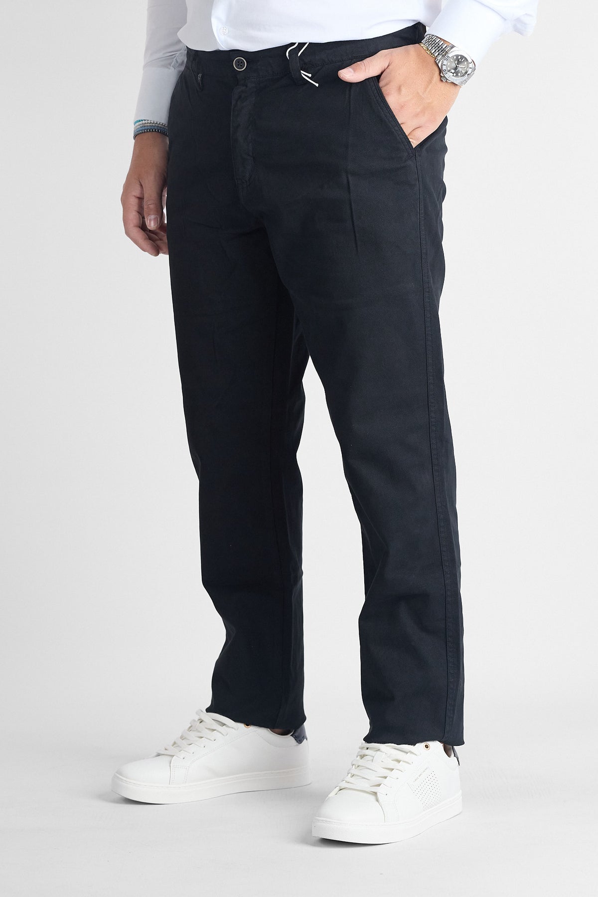 Pantalone Fantasia Regular | 2 per €50 | BR003 Nero