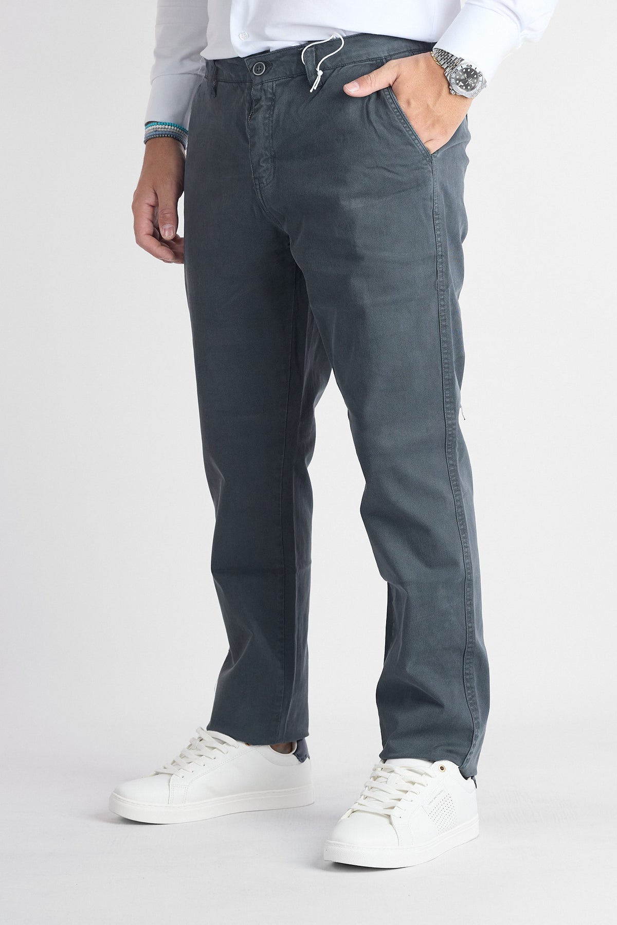 Pantalone Fantasia Regular | 2 per €50 | BR003 Grigio