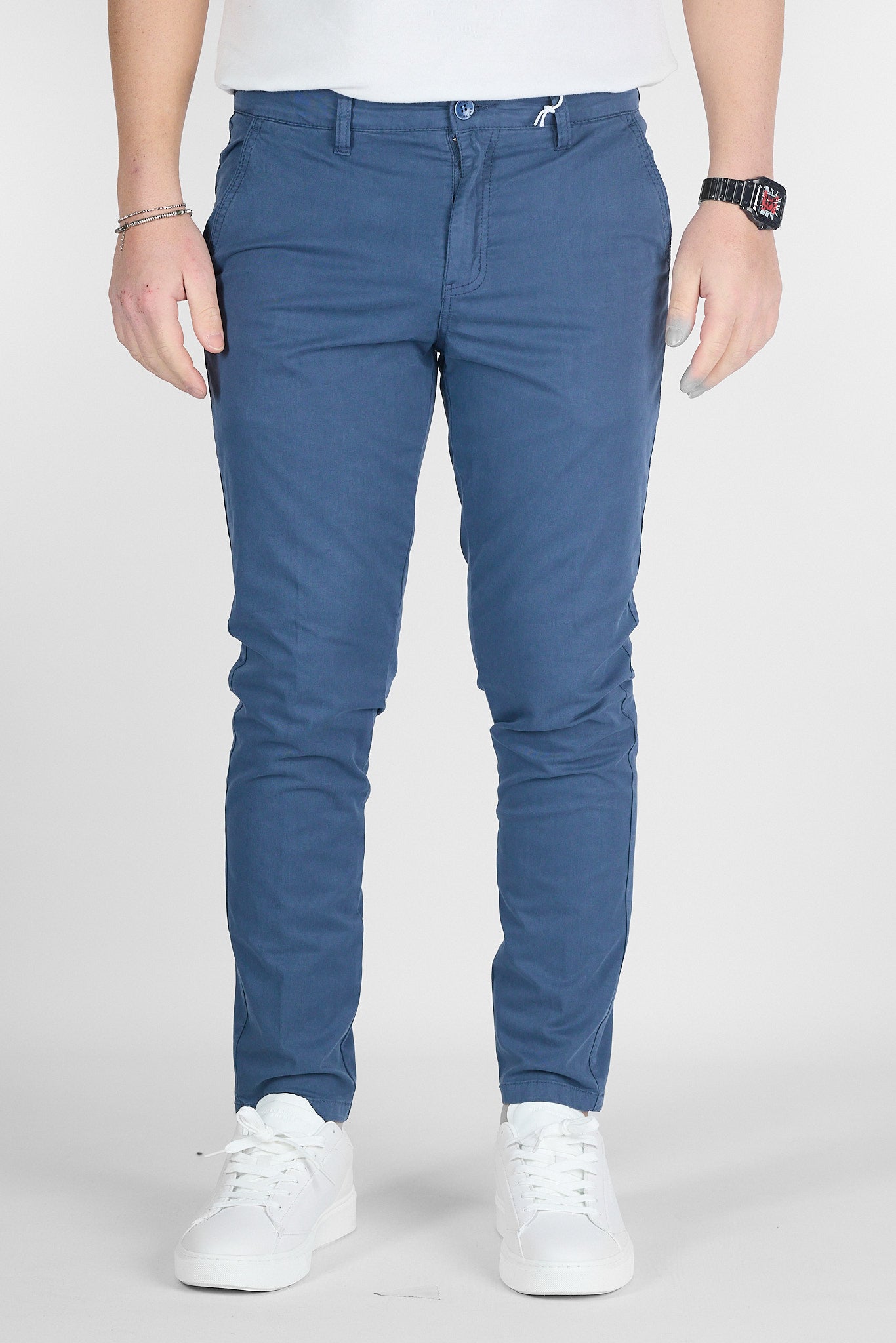 Pantalone Capri Basic in Cotone 009 | 2 per €50 | Royal