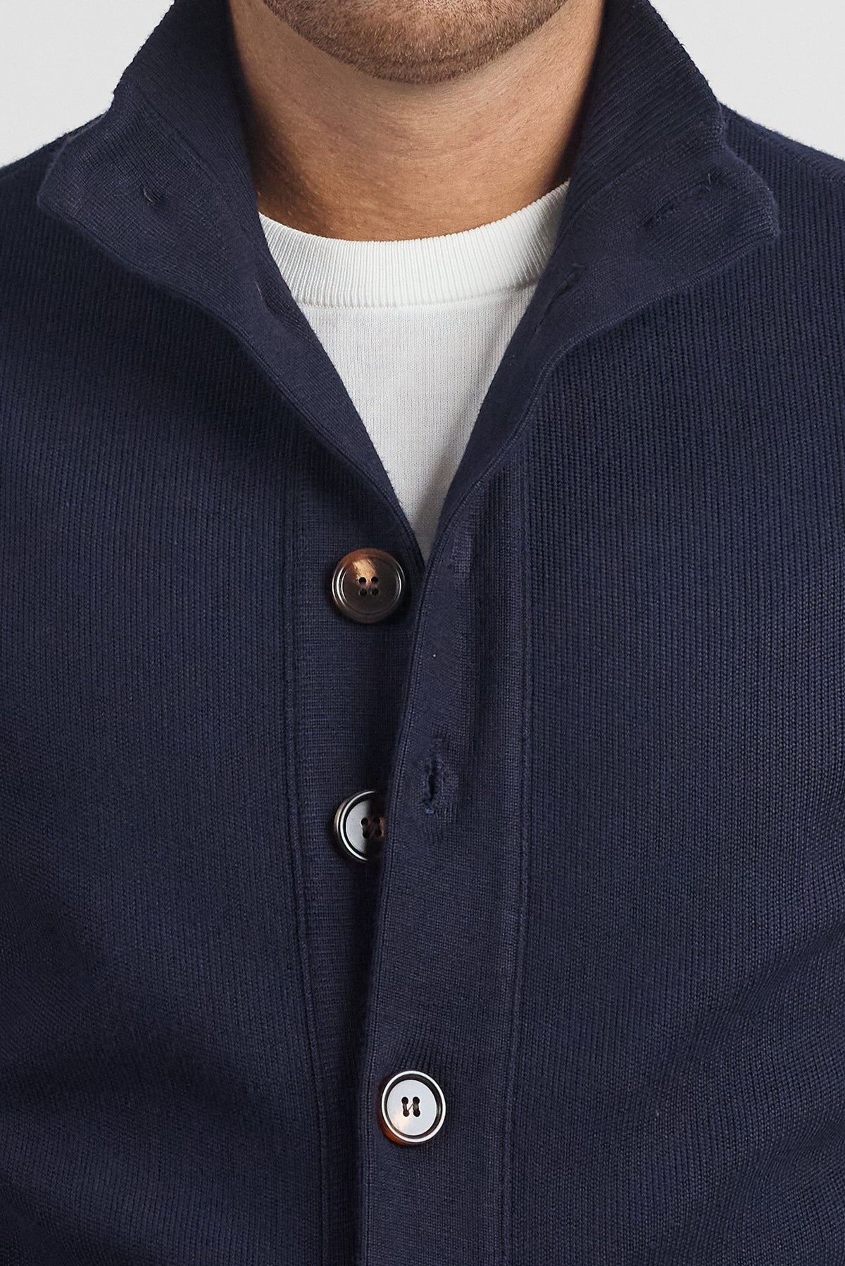 Cardigan Bottoni e Tasche 251069 | Blu