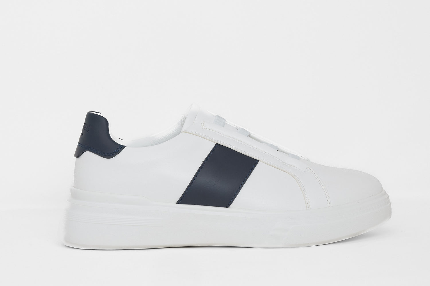 Sneaker Triple Elastic Bicolor Bianca | Blu