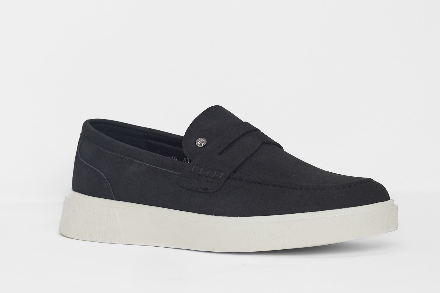 Mocassino Effetto Nabuk 118 | Nero