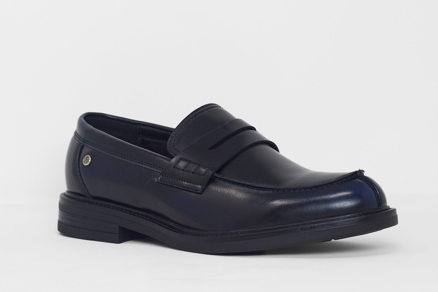 Mocassino Semi Lucido 112 | Blu