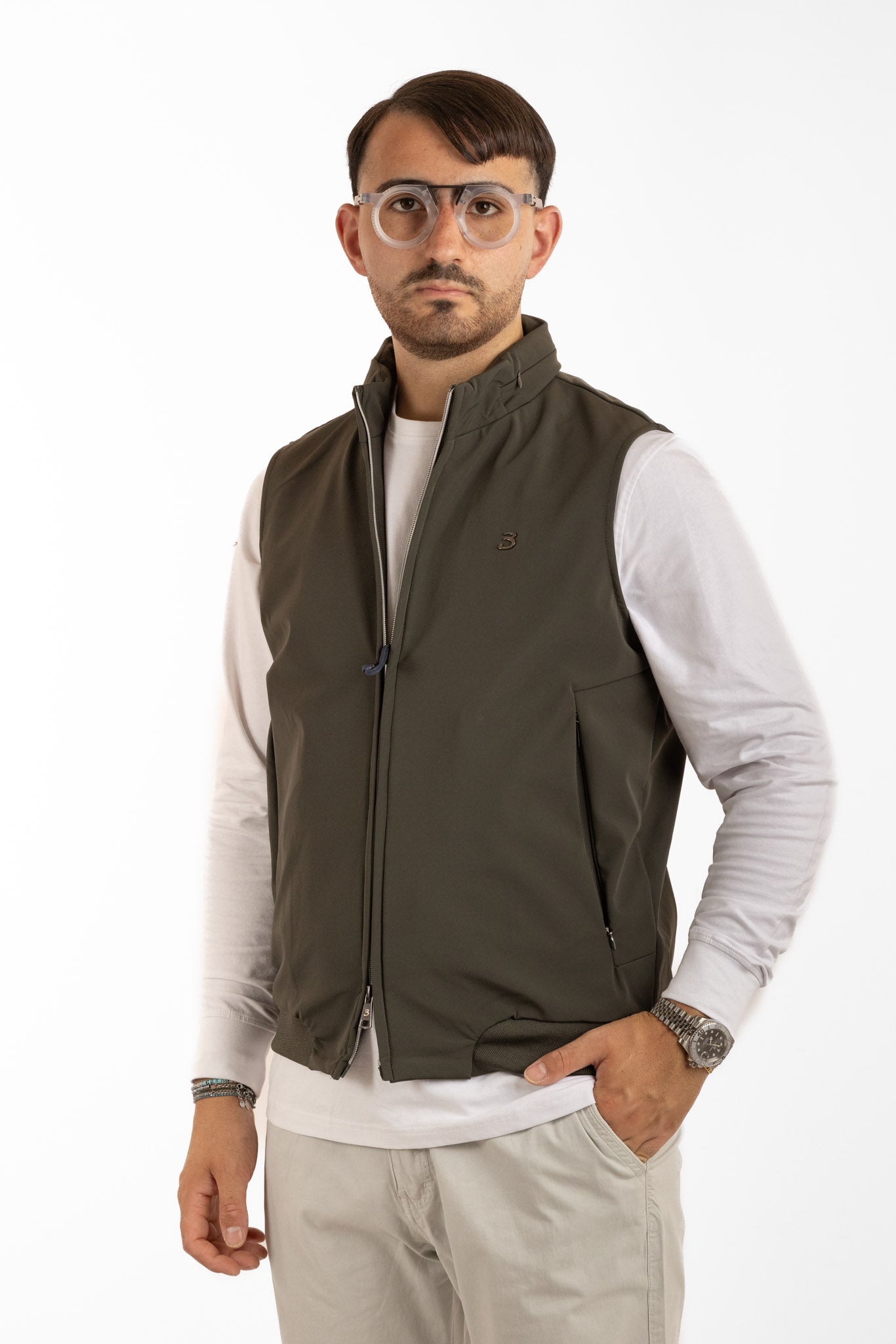 Mutino G1 Water-Repellent Vest | Green