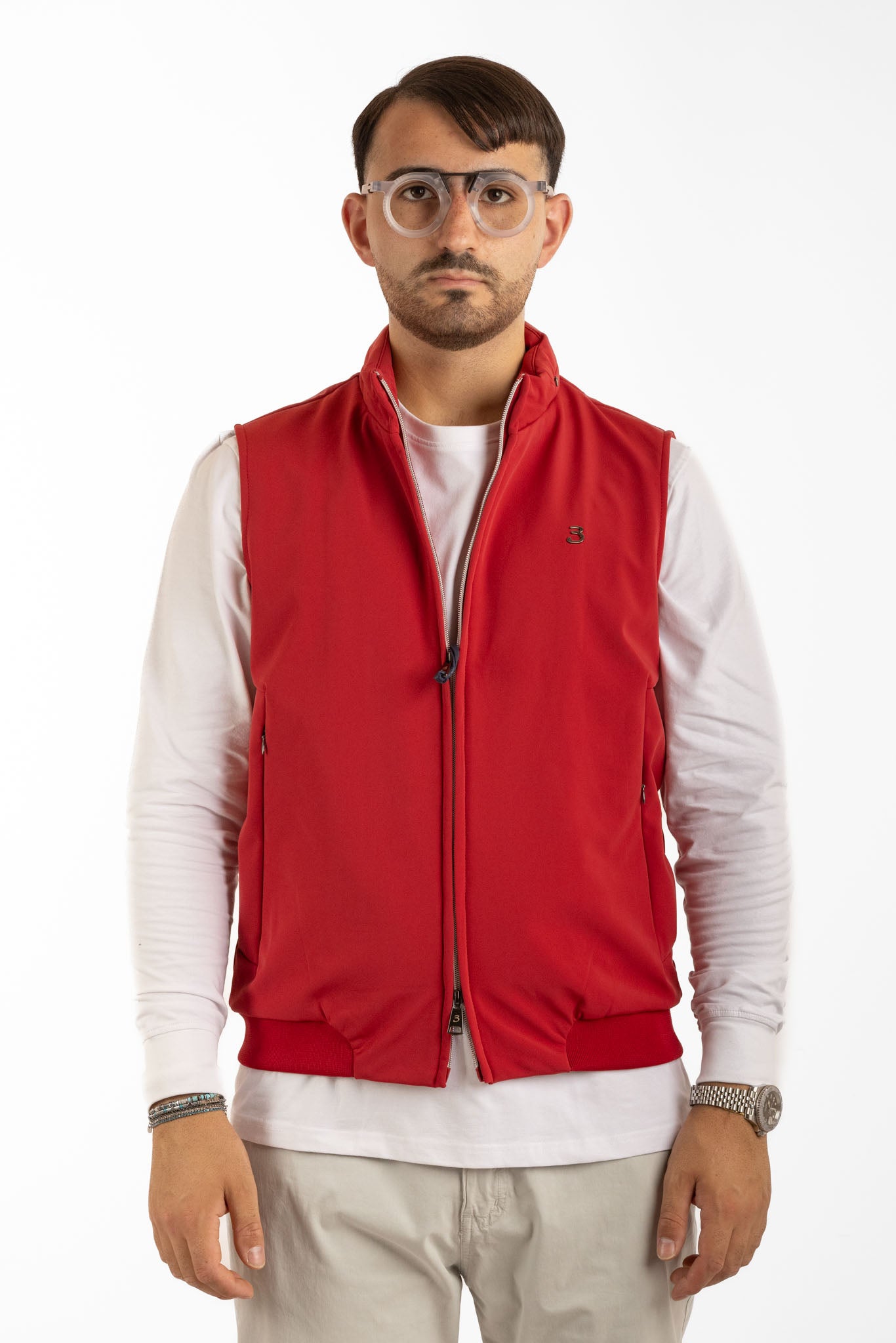Mutino G1 Water-Repellent Vest | Red