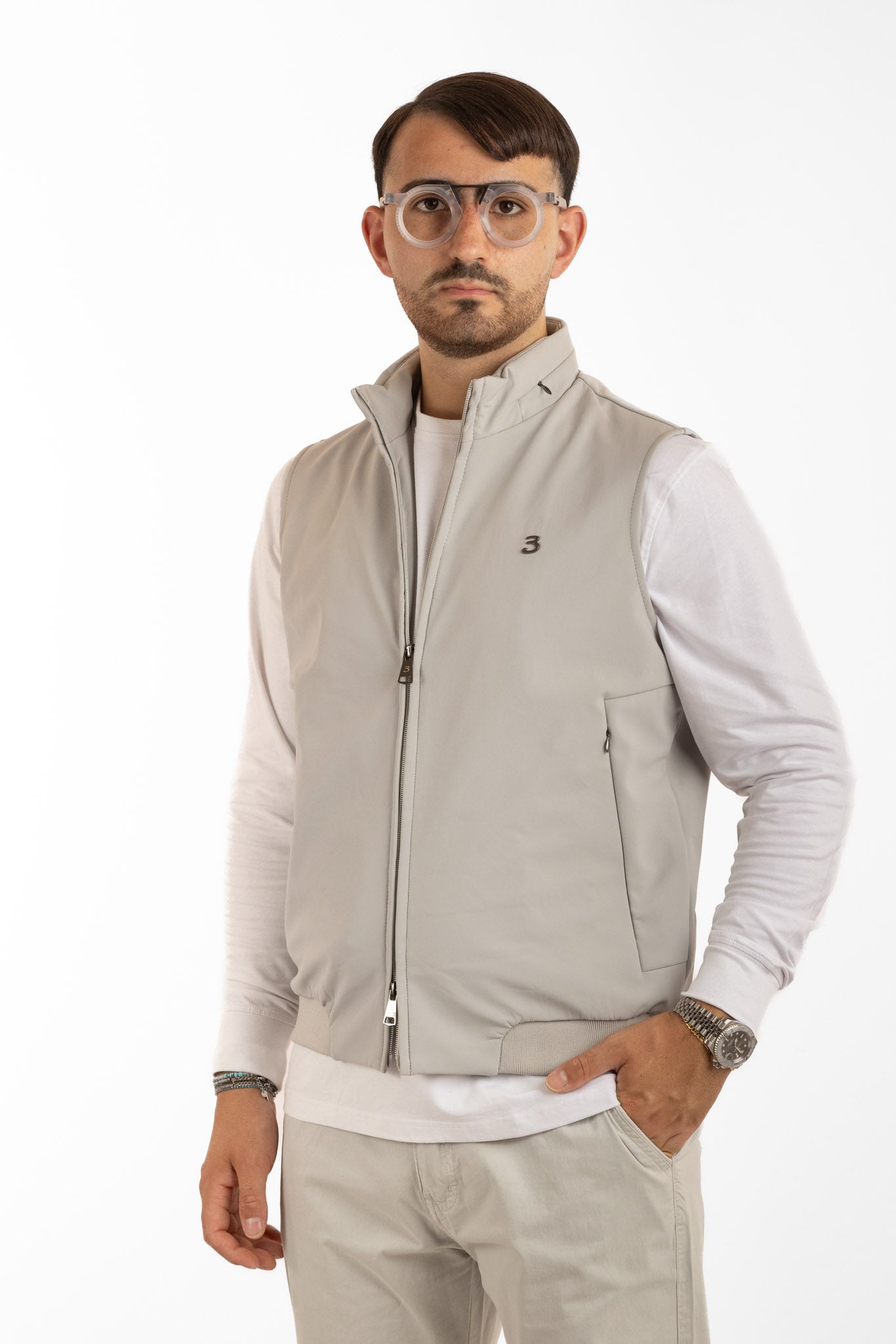 Mutino G1 Water-Repellent Vest | Ice