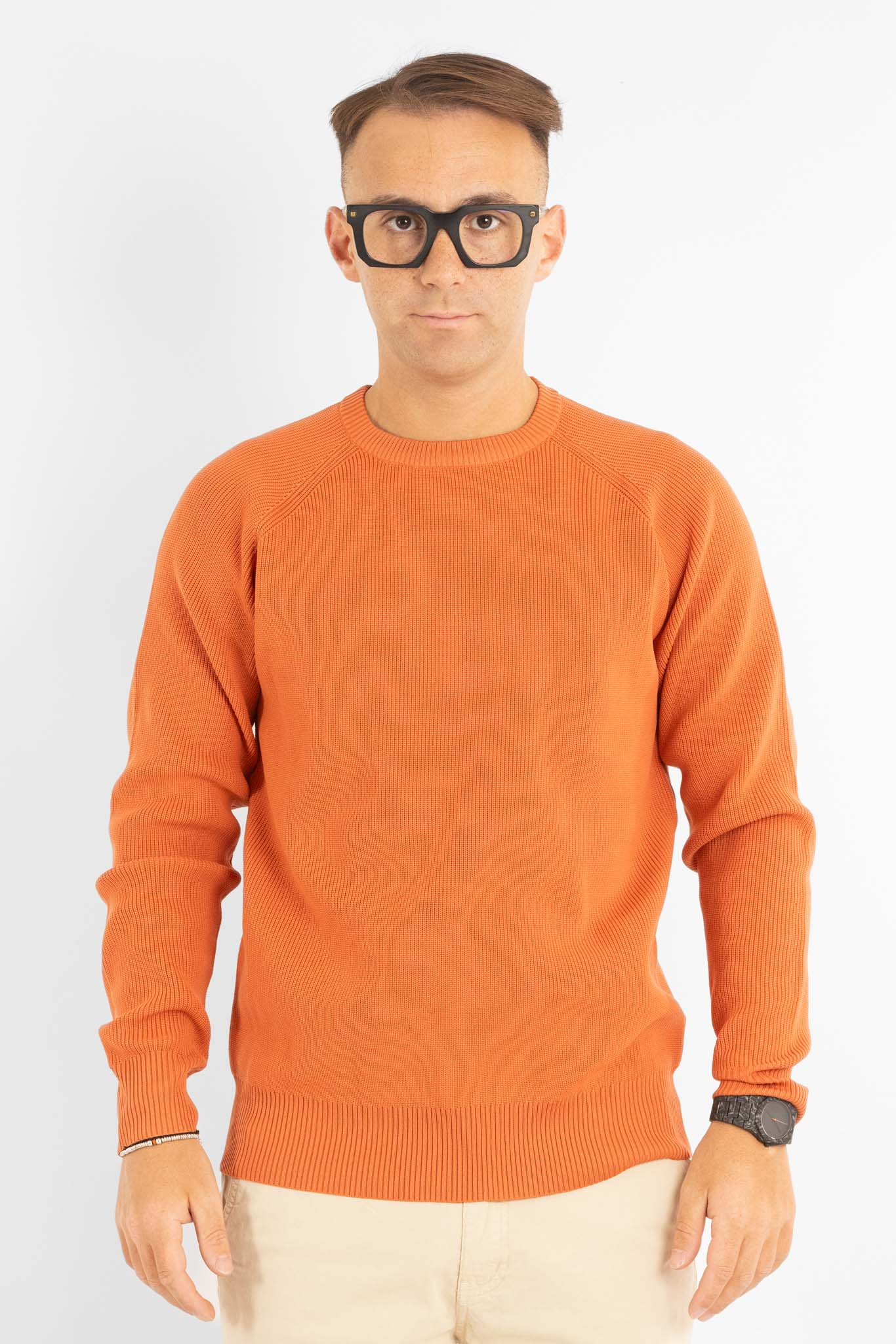 Active Soft Ribbed Sweater 241144 | 2 for €50 | Orange