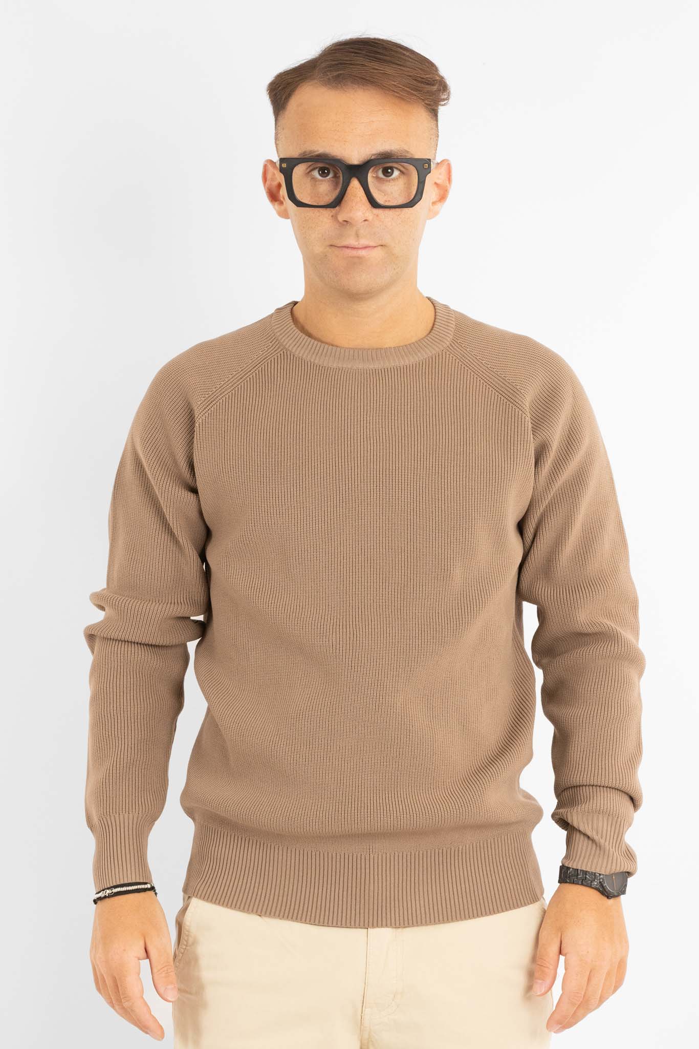 Active Soft Ribbed Sweater 241144 | 2 for €50 | Mud
