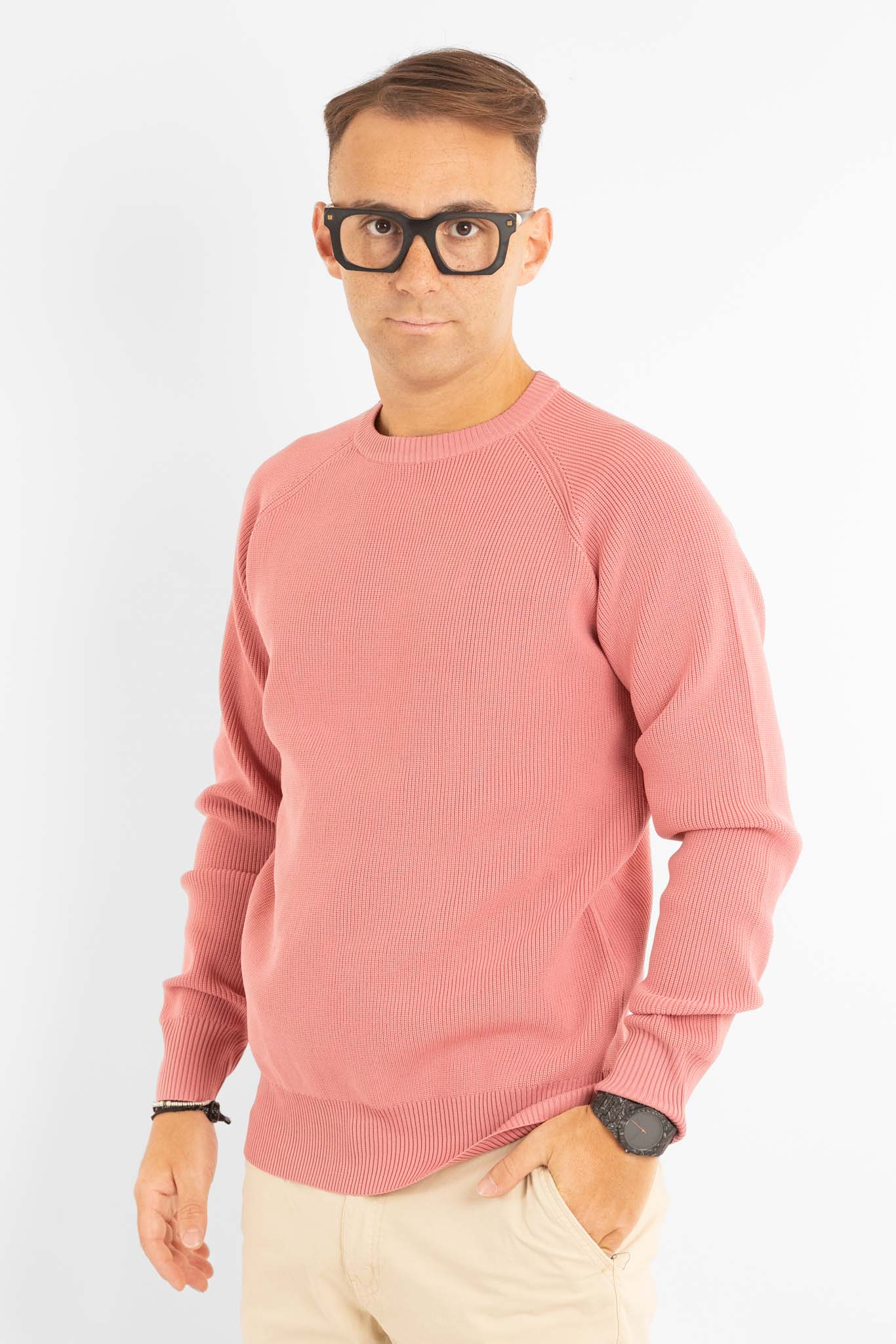 Active Soft Ribbed Sweater 241144 | 2 for €50 | Pink
