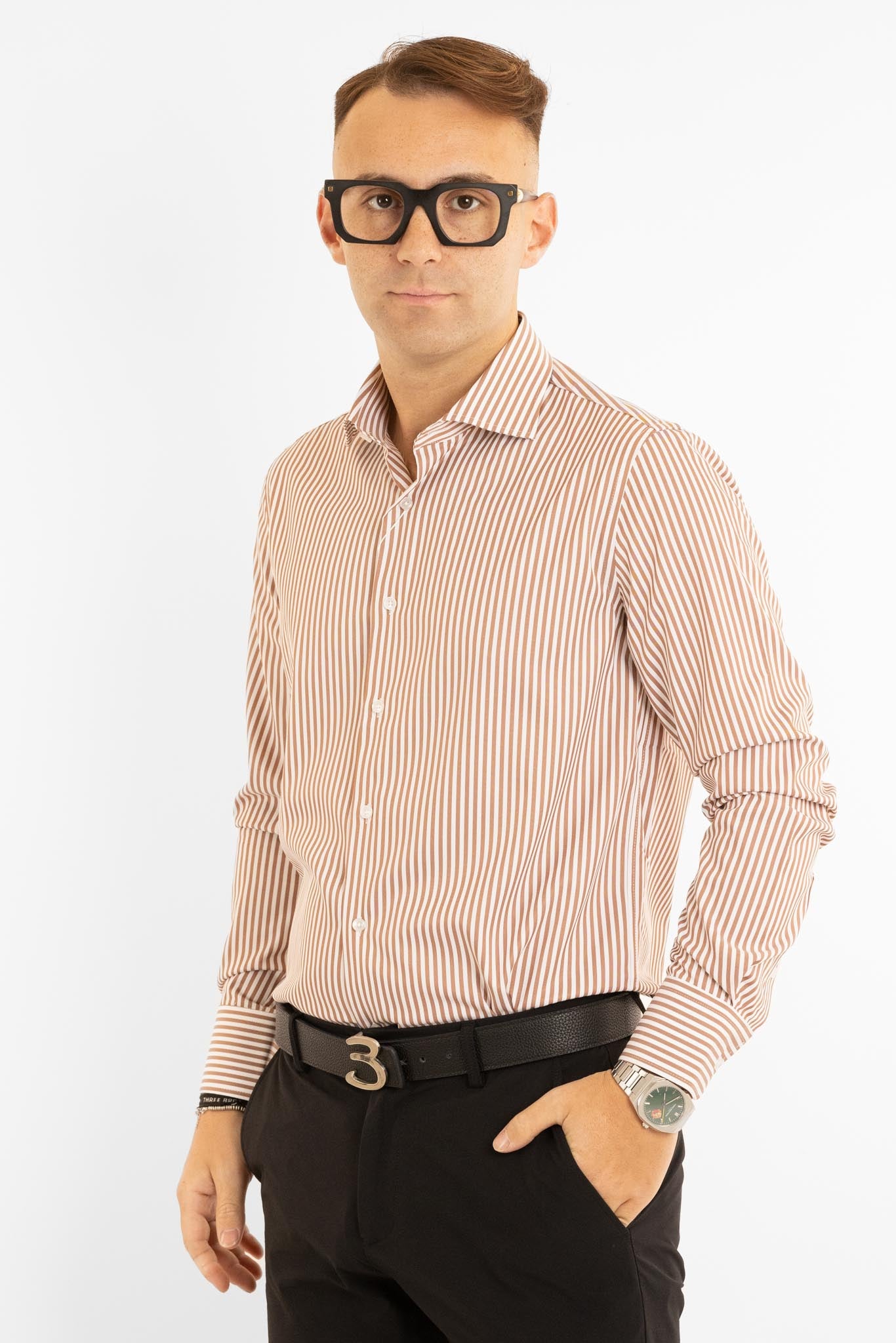 Slim Basic Non-Iron Shirt | White