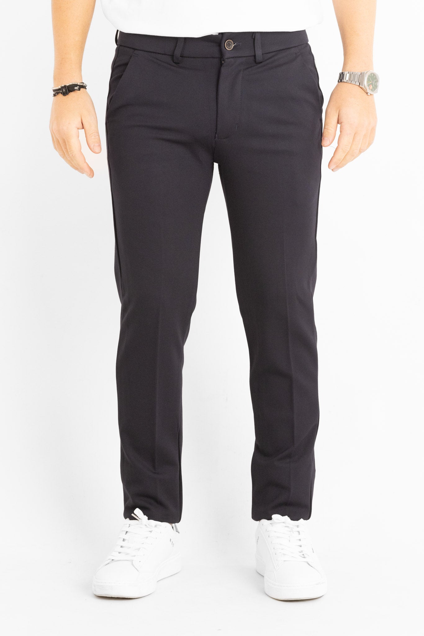 Pantalone New Jersey 6603 | 2 per €60 | Blu