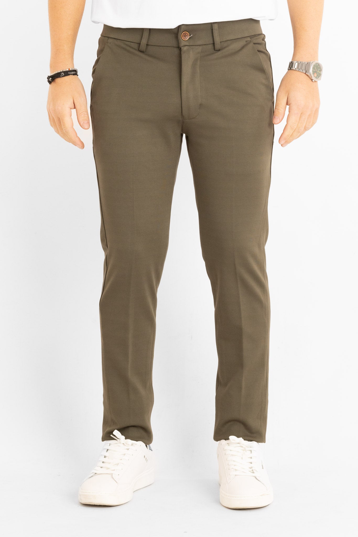 Pantalone New Jersey 6603 | 2 per €60 | Verde Militare