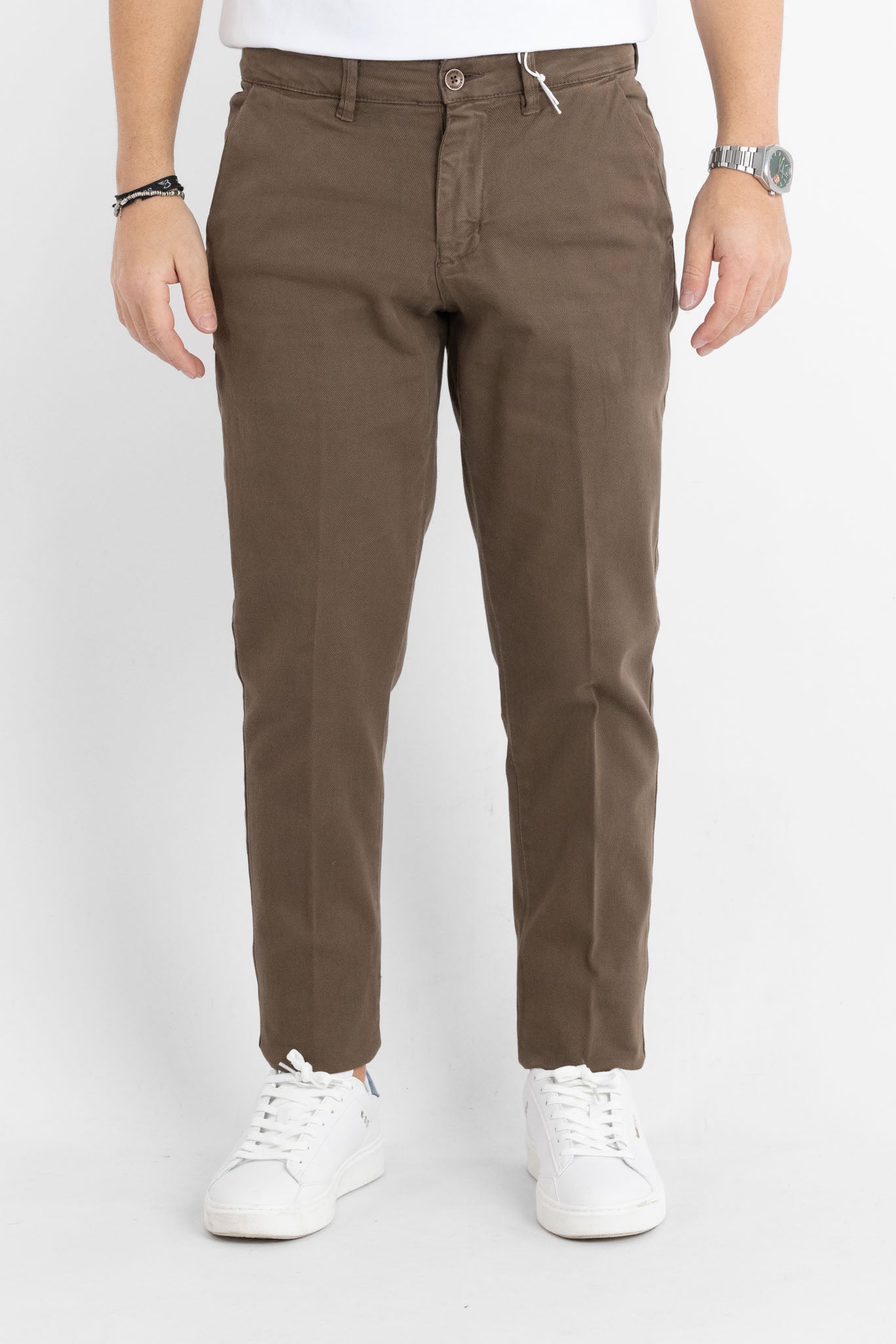 Pantalone Chinos Semi Classic BR023 | 2 per €60 | Caffè