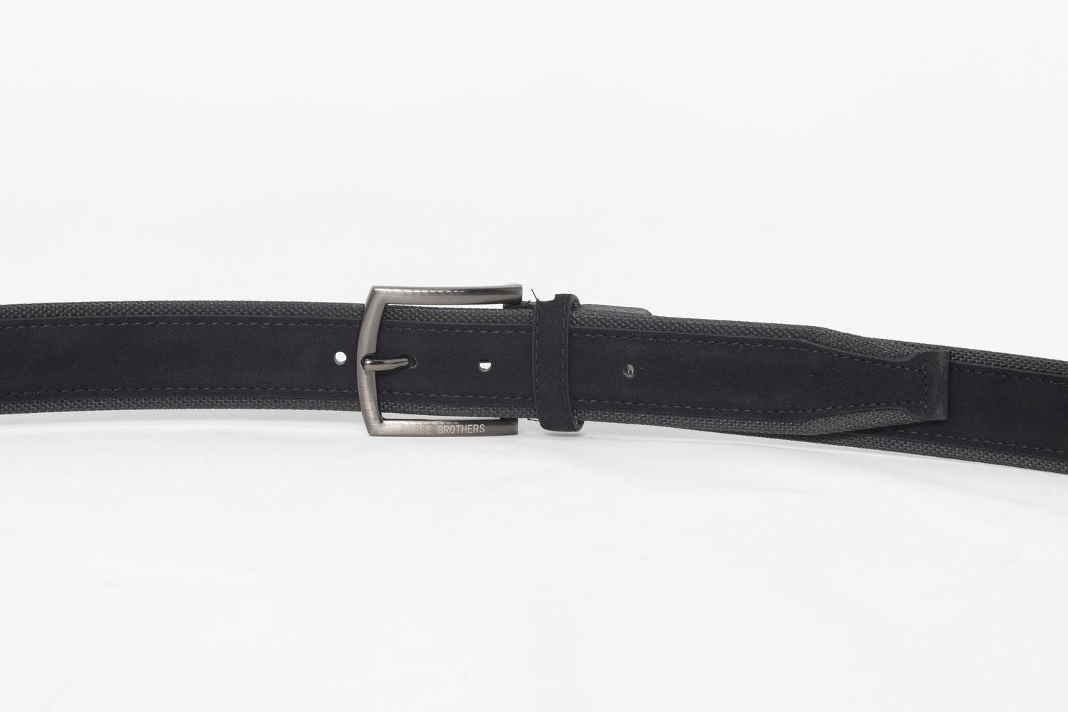 Cintura Simil Pelle e Tessuto | Nero