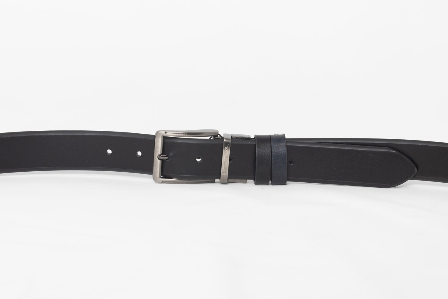 Cintura Reversibile Rifinitura Laser | Blu e Nera