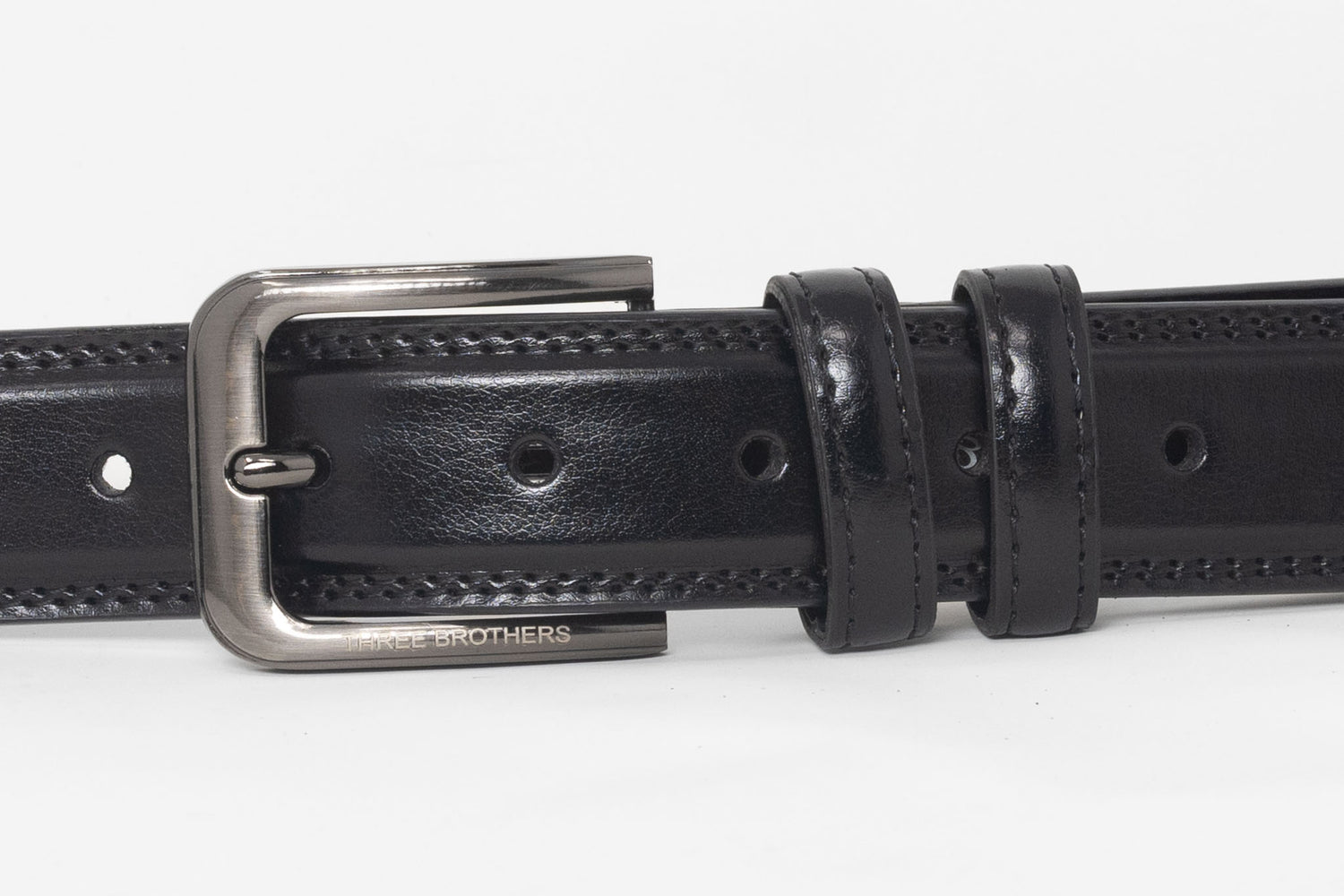 Cintura Classic con Impunture | Nero