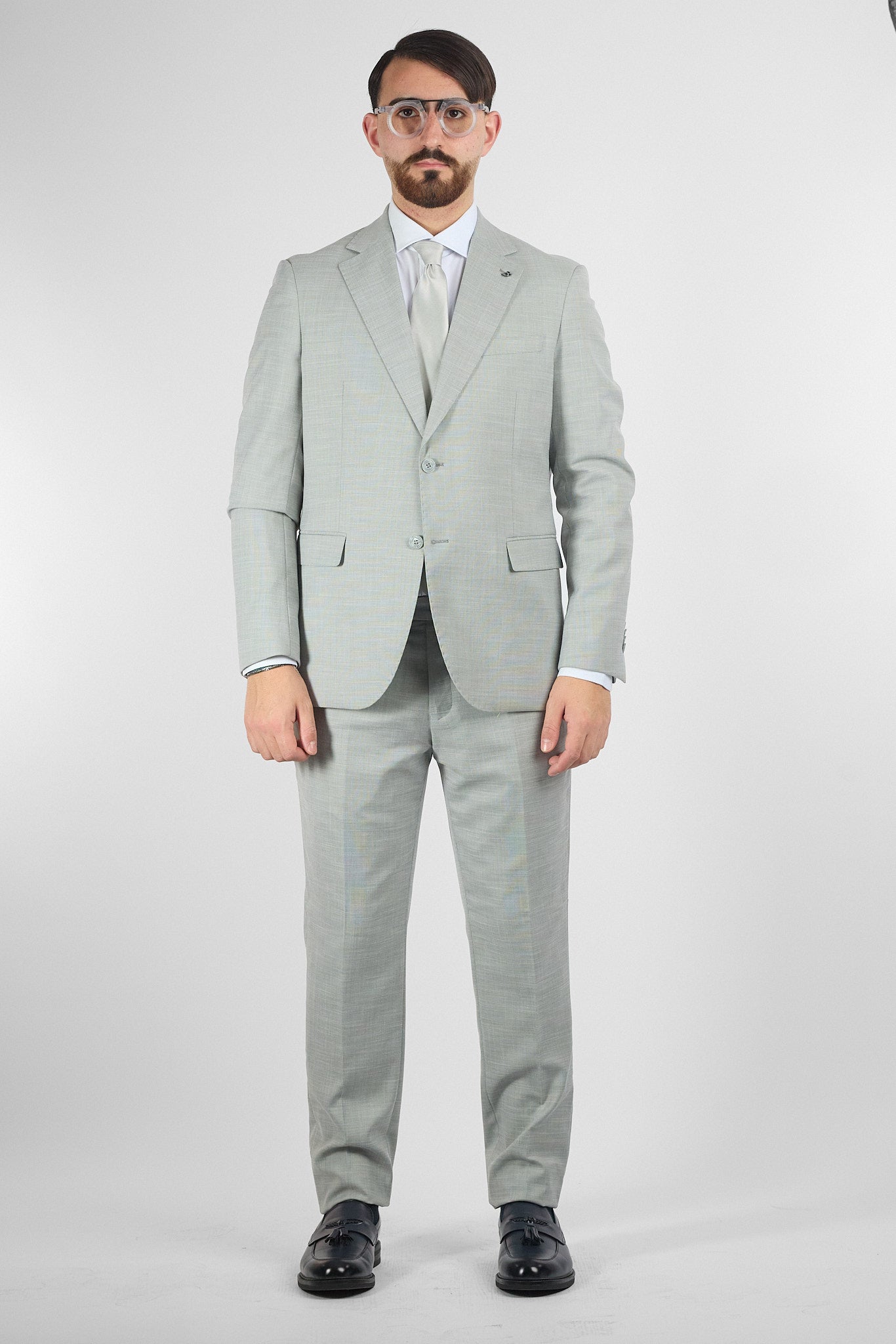 Abito Due Bottoni Basic | Oliva