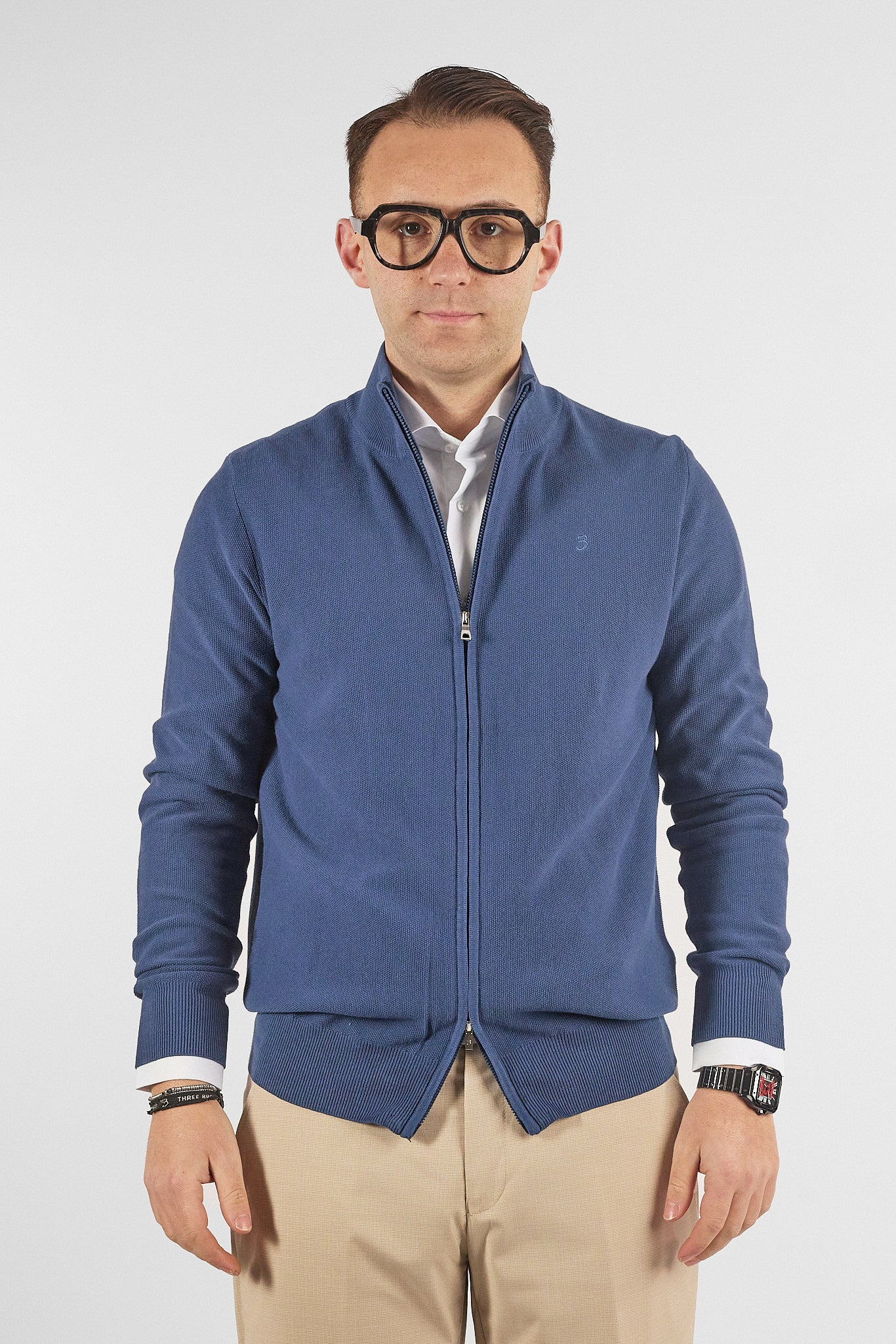 Pullover Zip Intera Chicco Cotone 1525 | 2 per €50 | Avion 43